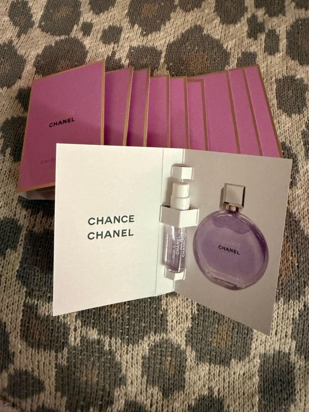CHANEL Chance EAU SPLENDIDE Sample-Pack of 5